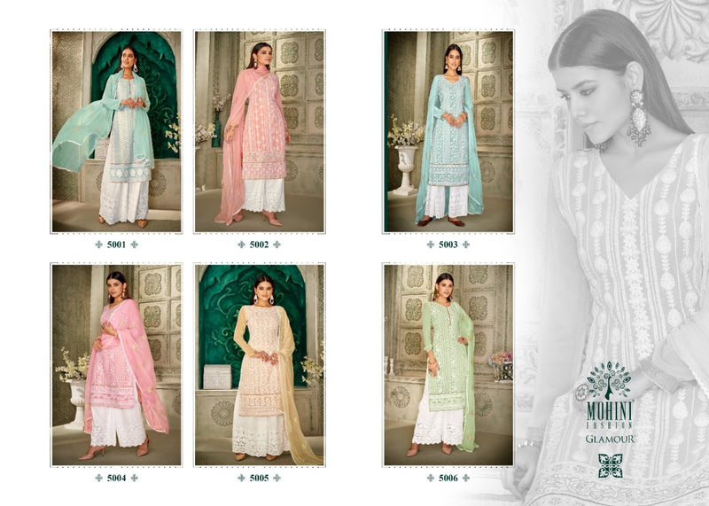 Mohini Fashion Glamour Pure Viscose Georgette Lakhnavi Work Suits