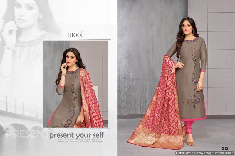 Moof Vol 9 Maslin Cotton Heavy Banarasi Casual Wear Salwar Suit
