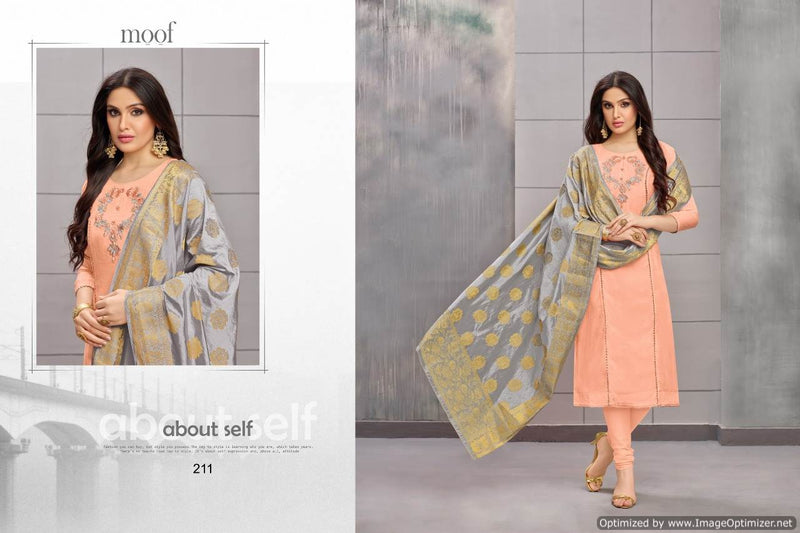 Moof Vol 9 Maslin Cotton Heavy Banarasi Casual Wear Salwar Suit