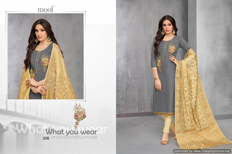Moof Vol 9 Maslin Cotton Heavy Banarasi Casual Wear Salwar Suit