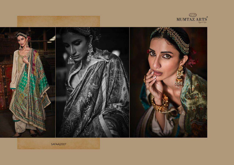 Mumtaz Art Safaa Vol 1 Pure Velvet Superior Quality Salwar Kameez