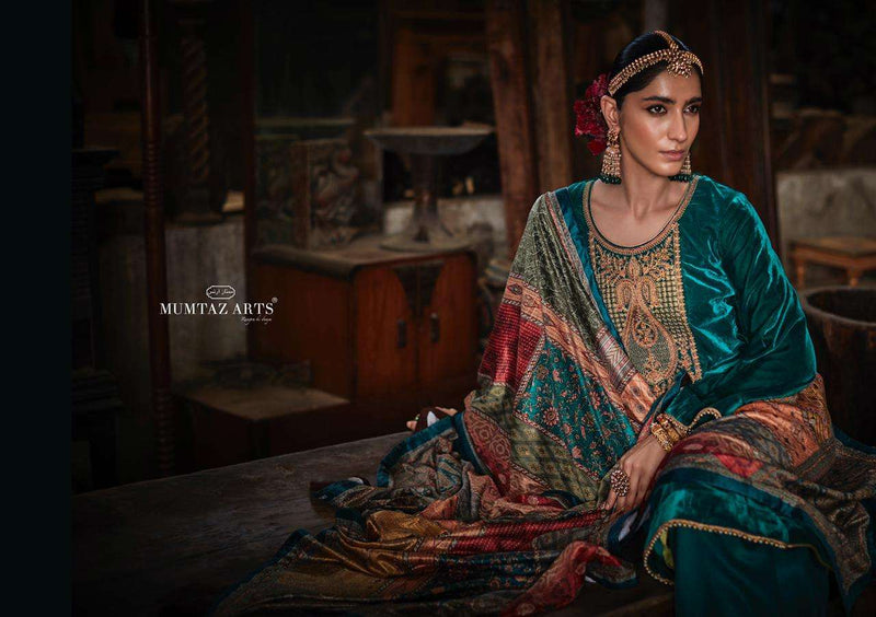 Mumtaz Art Safaa Vol 1 Pure Velvet Superior Quality Salwar Kameez