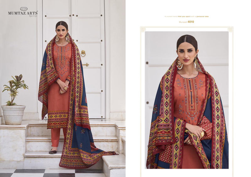 Mumtaz Arts Jam Satin Digital Print Salwar Suit