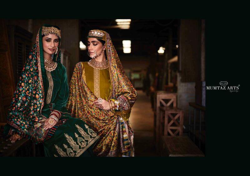 Mumtaz Arts Kanikar Velvet Vol 2 Heavy Salwar Suit
