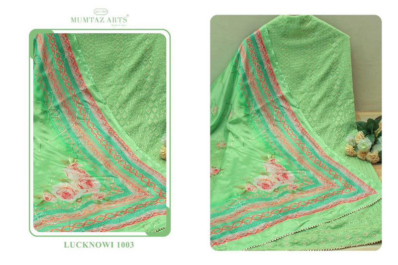 Mumtaz Arts Launch Lucknowi Georgette With lucknowi Embroidery Work Wedding Wear Salwar Suits