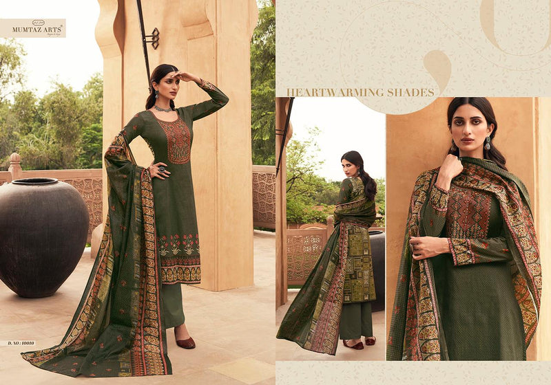 Mumtaz Arts Megh Malhar Pure Lawn Cotton Digital Print Heavy Embroidery Work Salwar Kameez