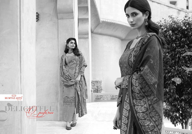 Mumtaz Arts Megh Malhar Pure Lawn Cotton Digital Print Heavy Embroidery Work Salwar Kameez