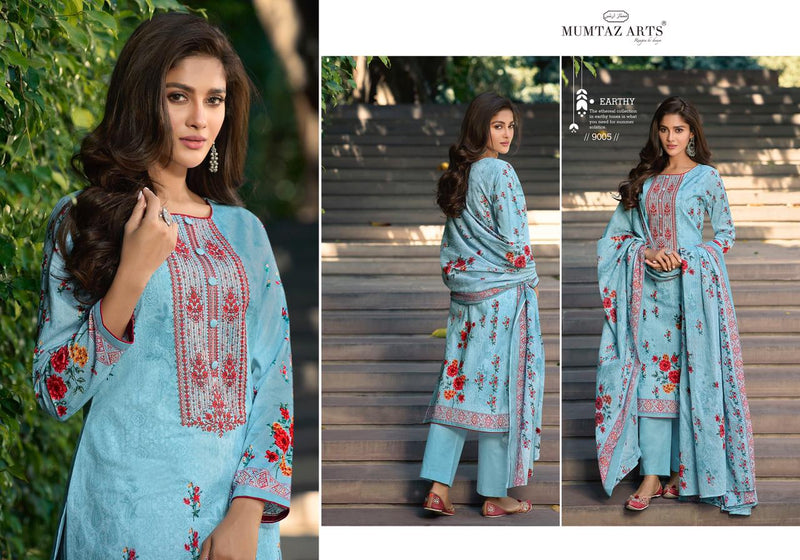 Mumtaz Arts Parineeta Edition Pure Lawn Digital Print With Heavy Embroidery Work Salwar Kameez