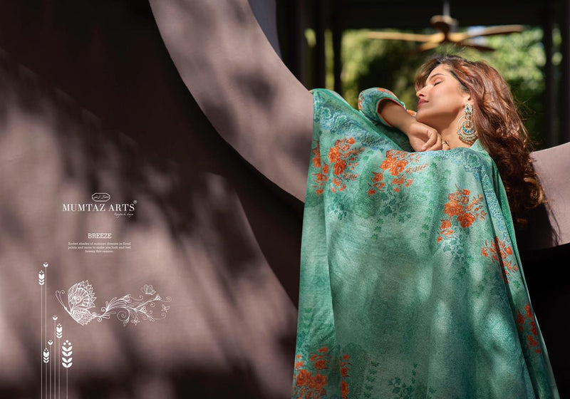 Mumtaz Arts Parineeta Edition Pure Lawn Digital Print With Heavy Embroidery Work Salwar Kameez