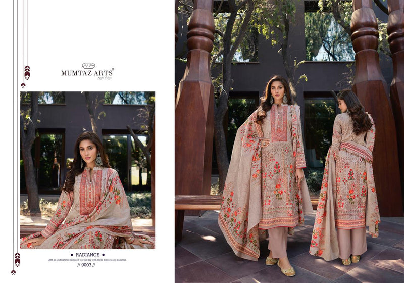 Mumtaz Arts Parineeta Edition Pure Lawn Digital Print With Heavy Embroidery Work Salwar Kameez