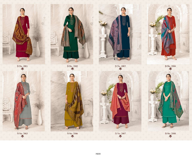 Surya Jyoti Naadirah Vol 2 Jam Satin With Fancy Embroidery Work Stylish Designer Casual Wear Salwar Kameez