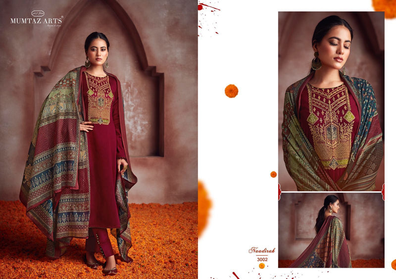 Mumtaz Arts Naadirah Vol 2 Jam Satin Designer Party Wear Salwar Kameez