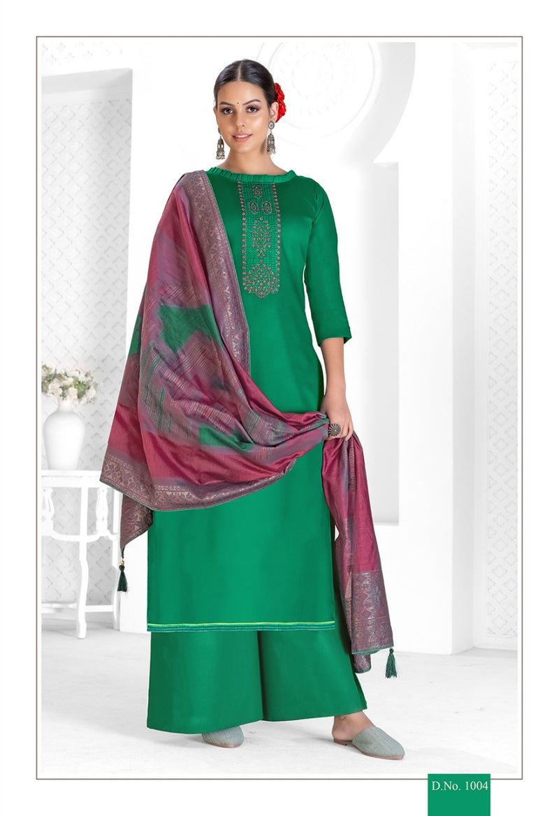 Suryajyoti Naadirah Vol 3 Jam Satin With Beautiful Work Stylish Designer Casual Look Salwar Kameez