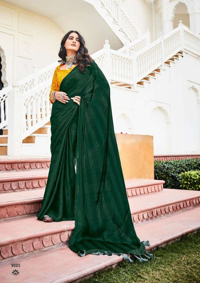 Kashvi Creation Naari Rainbow Jari Designer Fancy Party Wear Sarees