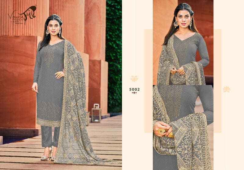Vouch Fashion Naari Vol 5 Georgette Designer Party Wear Salwar Suits