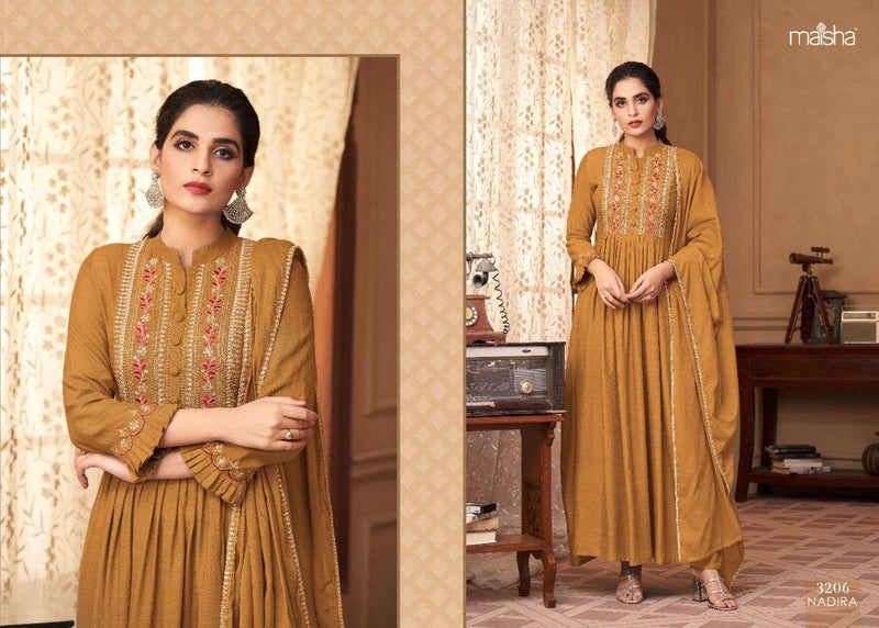 Maskeenji Nadira Viscose Rayon Beautiful  Designer Party Wear Kurtis