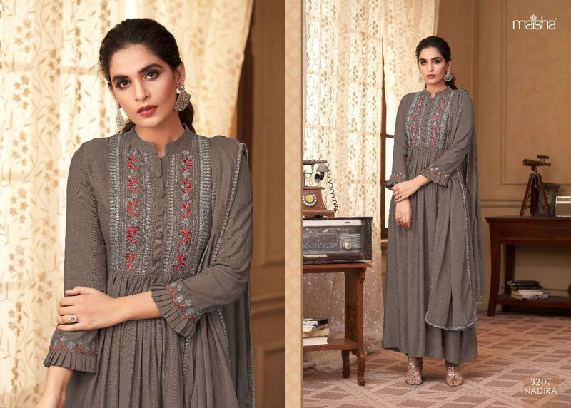 Maskeenji Nadira Viscose Rayon Beautiful  Designer Party Wear Kurtis