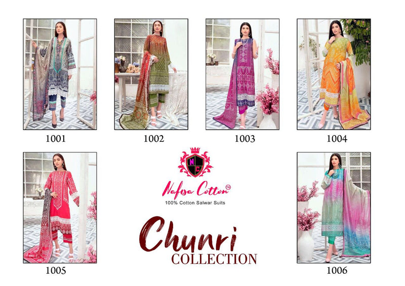 Nafisa Cotton Chunri Collection Cotton Designer Salwar Suit