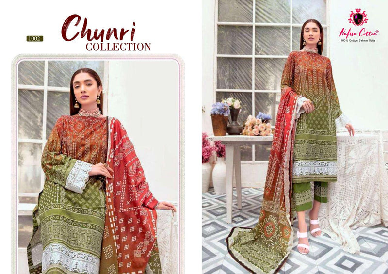 Nafisa Cotton Chunri Collection Cotton Designer Salwar Suit