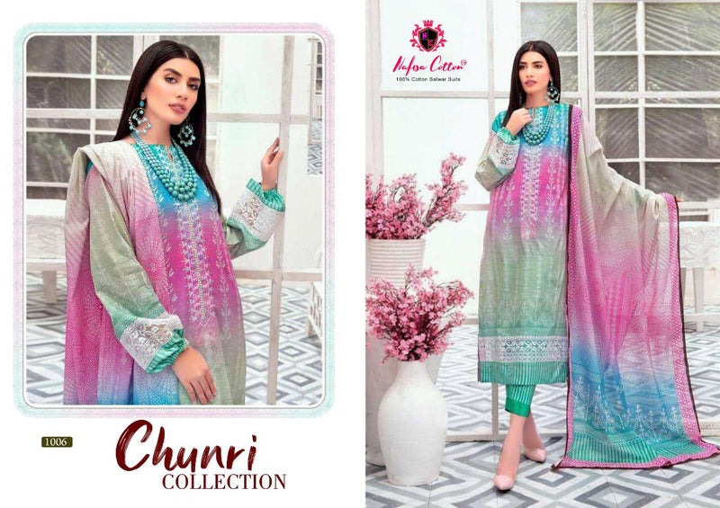 Nafisa Cotton Chunri Collection Cotton Designer Salwar Suit