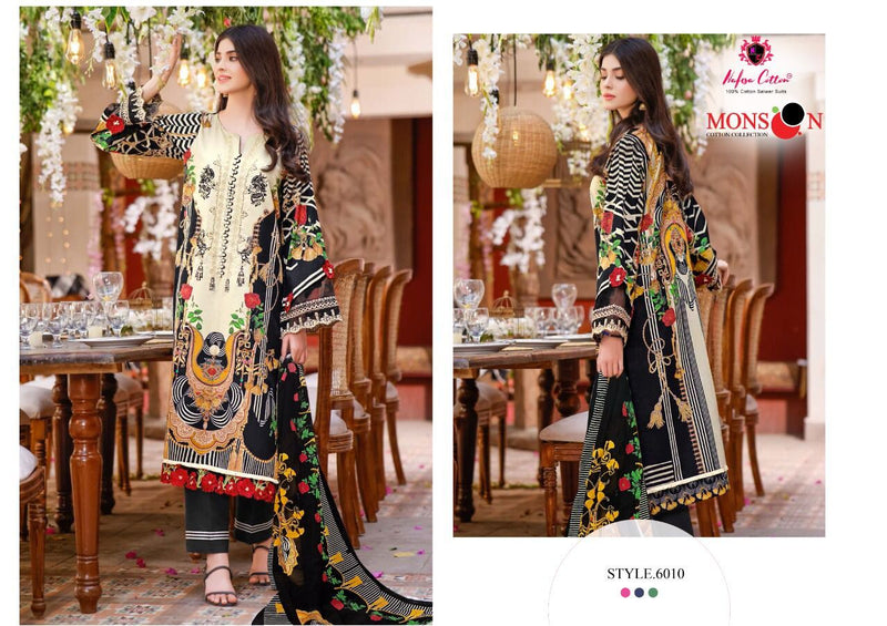 Nafisa Cotton Monsoon Vol 6 Cotton Printed Casualwear Salwar Suit