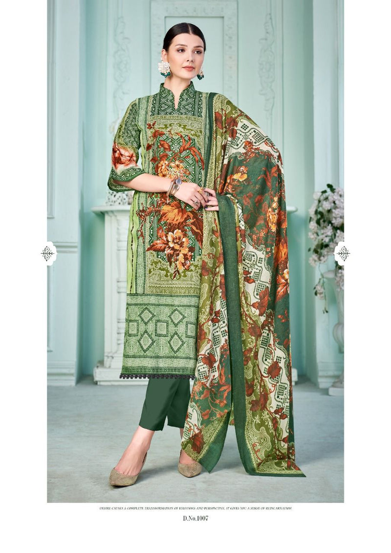 Roli Moli Creation Nagma Cambric Cotton With Karachi Prints Party Wear Salwar Suits