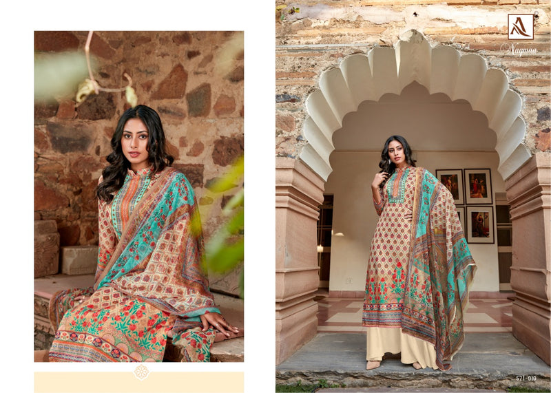 Alok Suits Nagmaa  Jam Cotton Causal Wear Salwar Suit