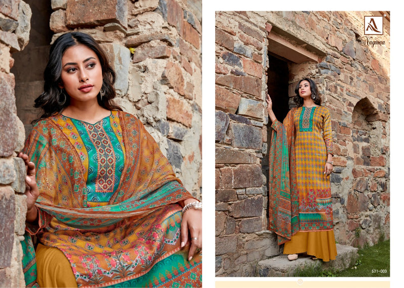 Alok Suits Nagmaa  Jam Cotton Causal Wear Salwar Suit