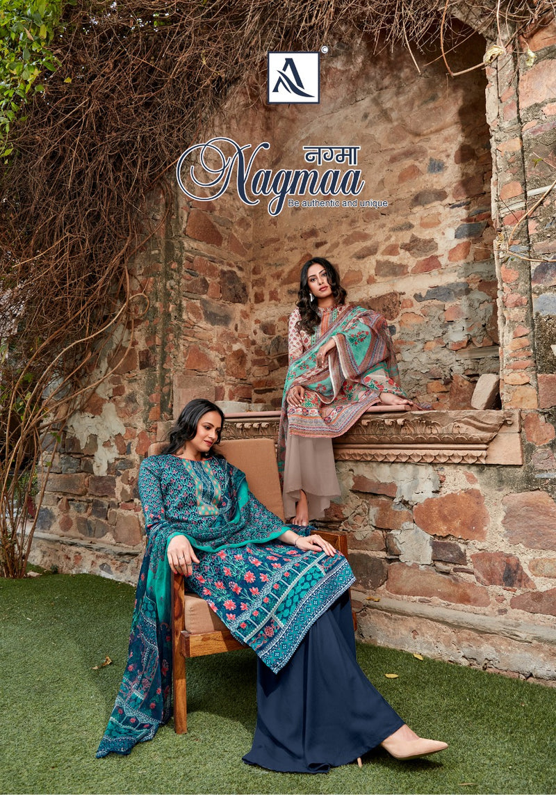 Alok Suits Nagmaa  Jam Cotton Causal Wear Salwar Suit
