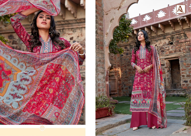 Alok Suits Nagmaa  Jam Cotton Causal Wear Salwar Suit
