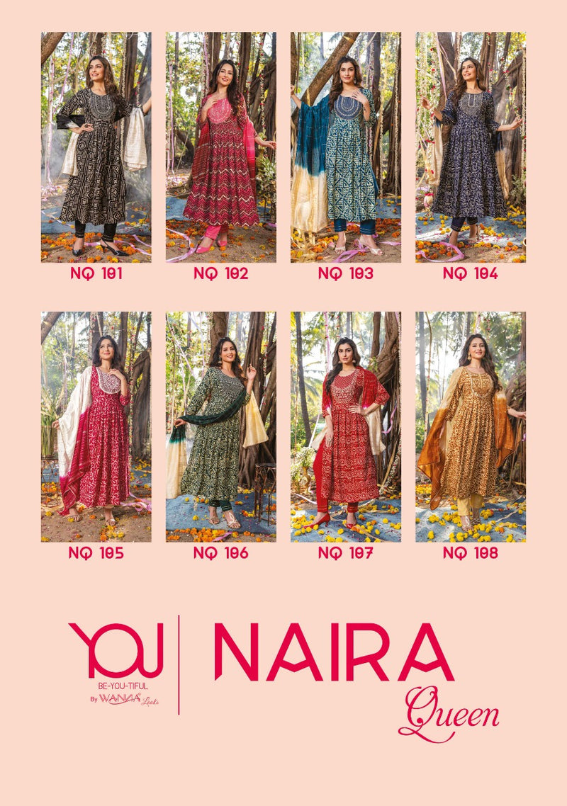 Wanna Naira Queen Rayon With Beautiful Work Stylish Designer Party Wear Fancy Attractive Look Fancy Kurti