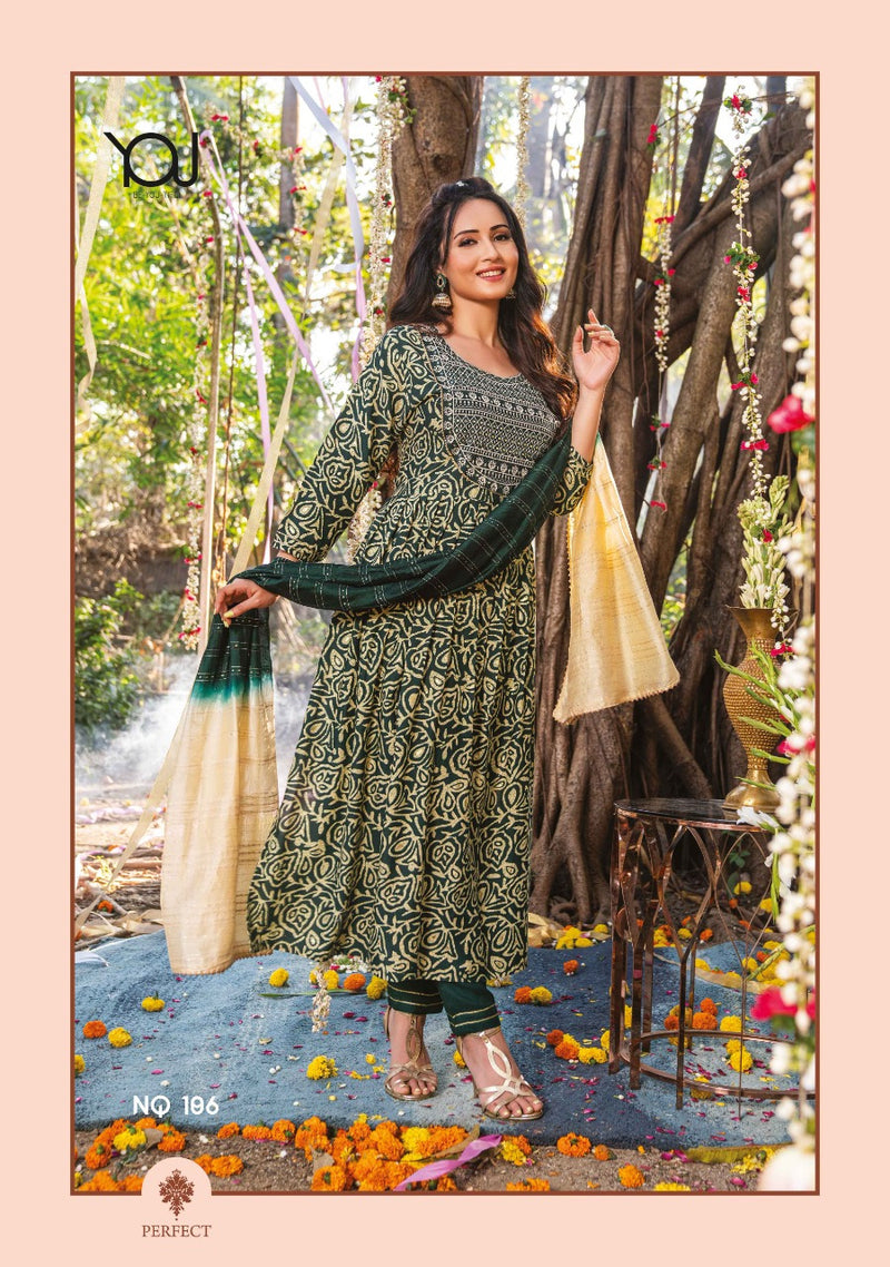Wanna Naira Queen Rayon With Beautiful Work Stylish Designer Party Wear Fancy Attractive Look Fancy Kurti
