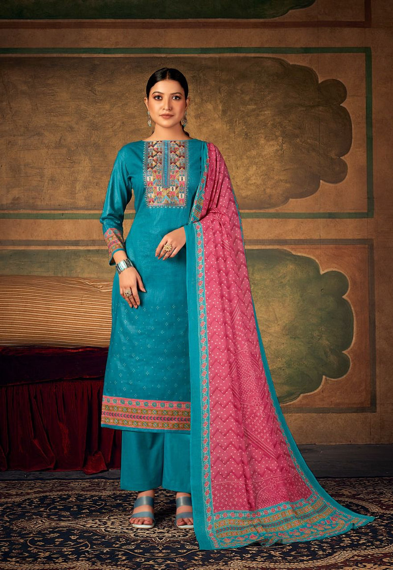 Yashika Trends Naishaa Secession Vol 2 Pure Cotton Stylish Designer Festive  Wear Salwar Suit