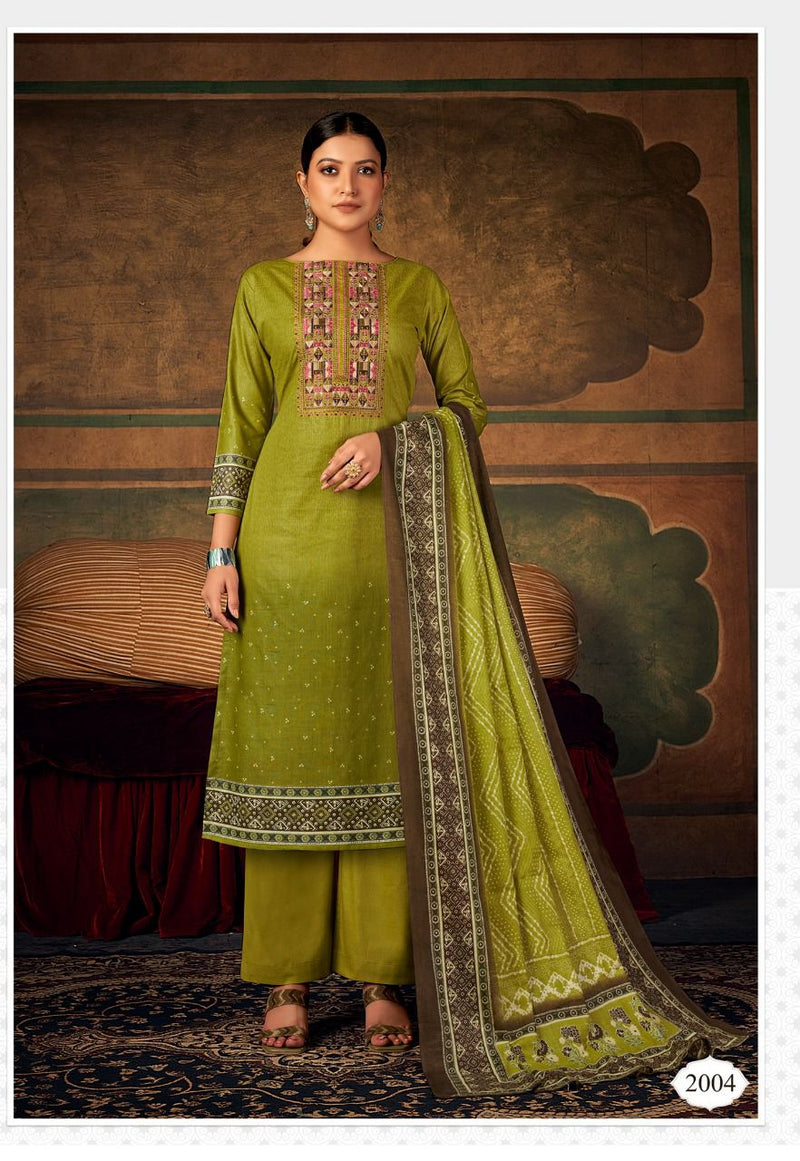 Yashika Trends Naishaa Secession Vol 2 Pure Cotton Stylish Designer Festive  Wear Salwar Suit