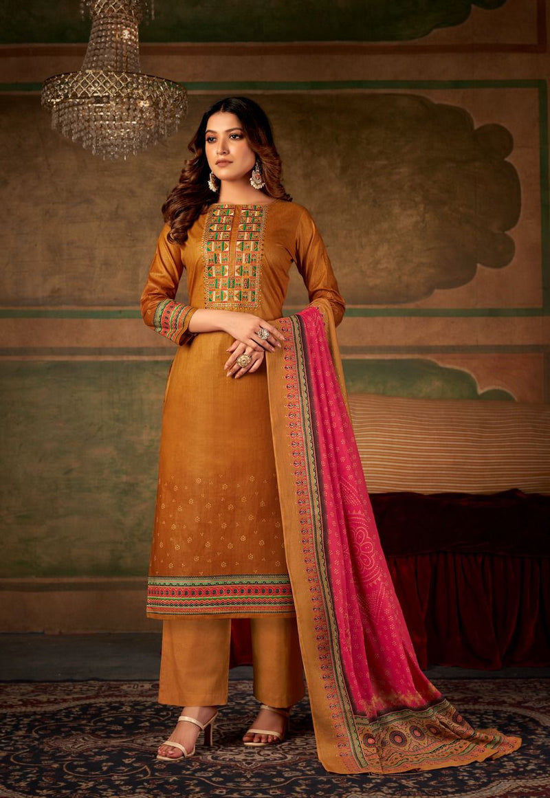 Yashika Trends Naishaa Secession Vol 2 Pure Cotton Stylish Designer Festive  Wear Salwar Suit