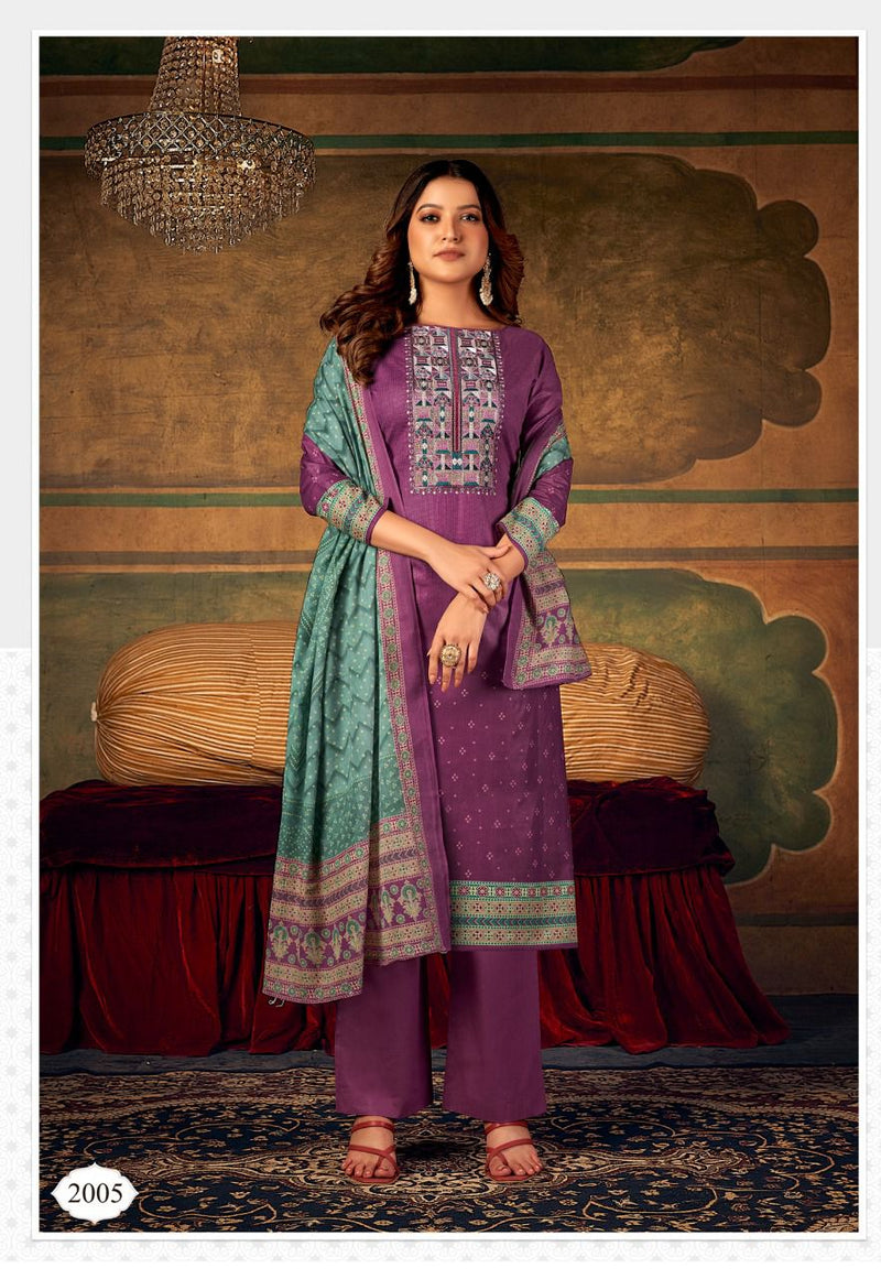 Yashika Trends Naishaa Secession Vol 2 Pure Cotton Stylish Designer Festive  Wear Salwar Suit