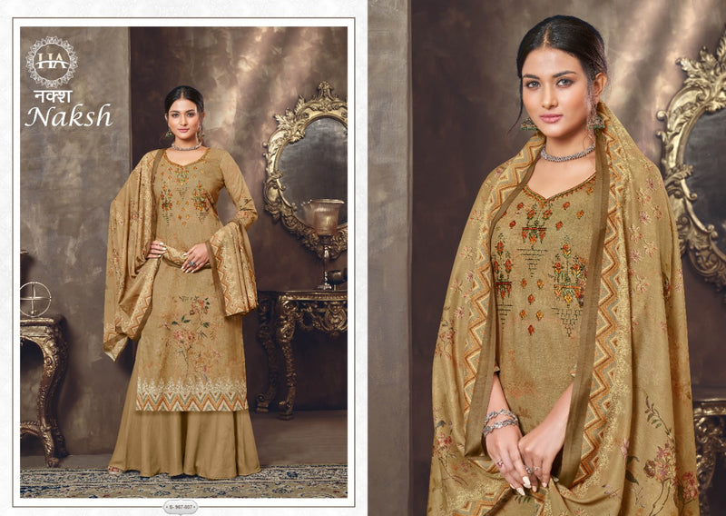 Harshit Fashion Hub Naksh Pure Cambric Digital Print With Embroidery Work Salwar Suit