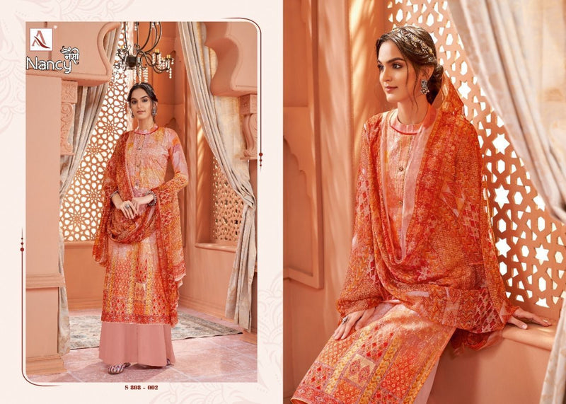 Alok Suits Nancy Jam Cotton Festive Wear Digital Printed Salwar Suits