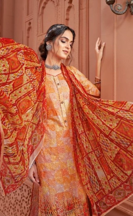 Alok Suits Nancy Jam Cotton Festive Wear Digital Printed Salwar Suits