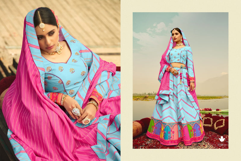 Virasat Nartaki Fancy Exclussive Collections Of Lehenga Cholis With Beautiful Colors