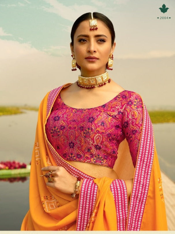 Virasat Nartaki Fancy Exclusive Designer Wedding Wear Lehenga With Choli