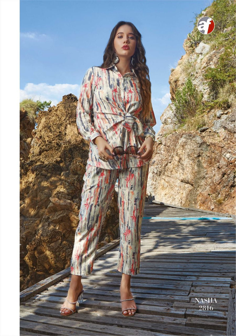 Anju Fabs Nasha Viscose With Beautiful Work Stylish Designer Party Wear Fancy Look Kurti