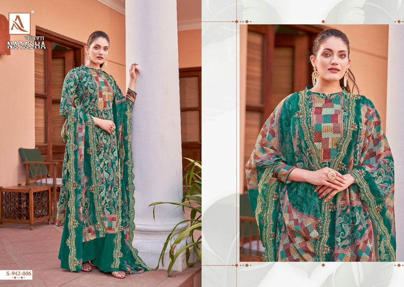Alok Suit Natasha Jam Cotton Stylish Designer Casual Wear Salwar Suit
