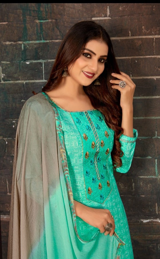 Panch Ratna Natkhat Cotton Printed Fancy Party Wear Salwar Suits