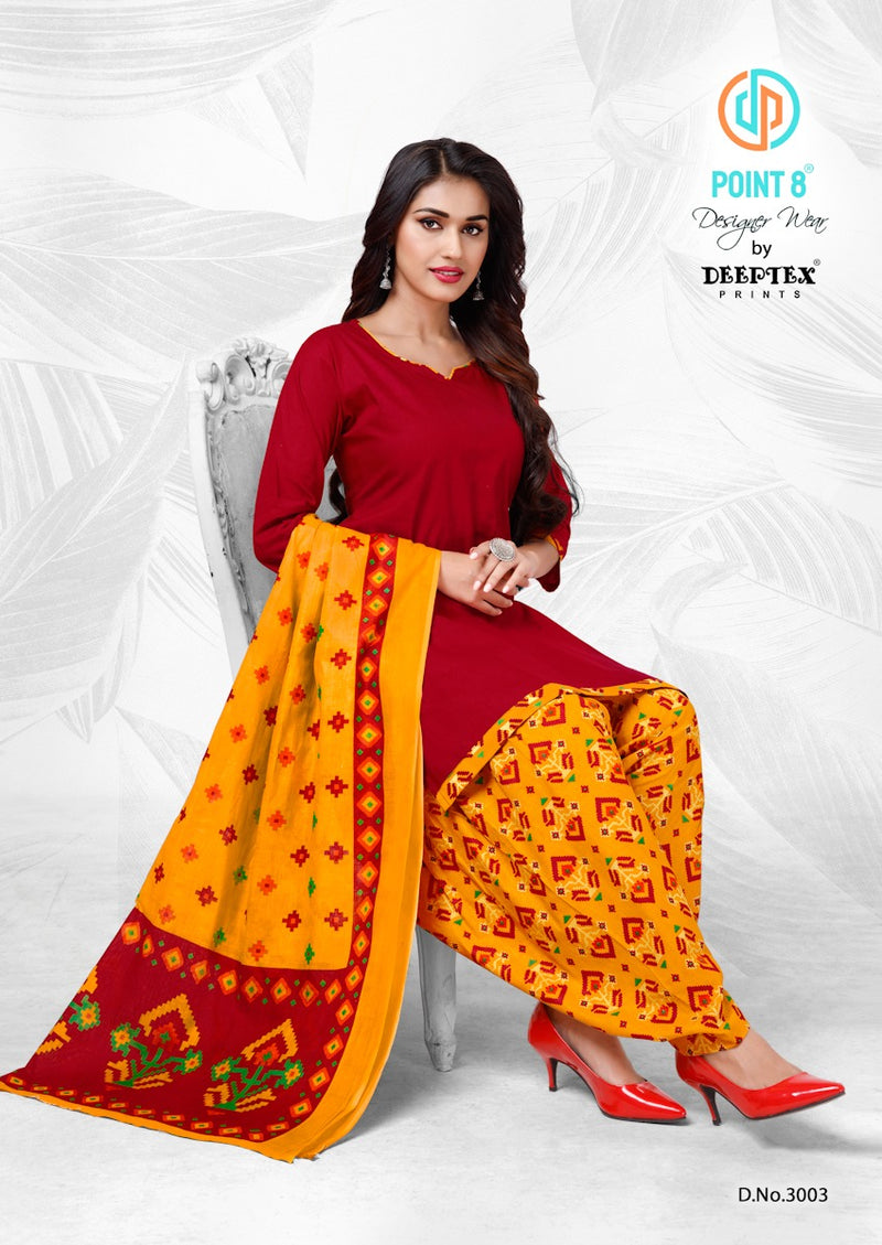 Deeptex Prints Nayanthara Vol 3 Cotton Printed Patiyala Style Ready Made  Salwar Kameez