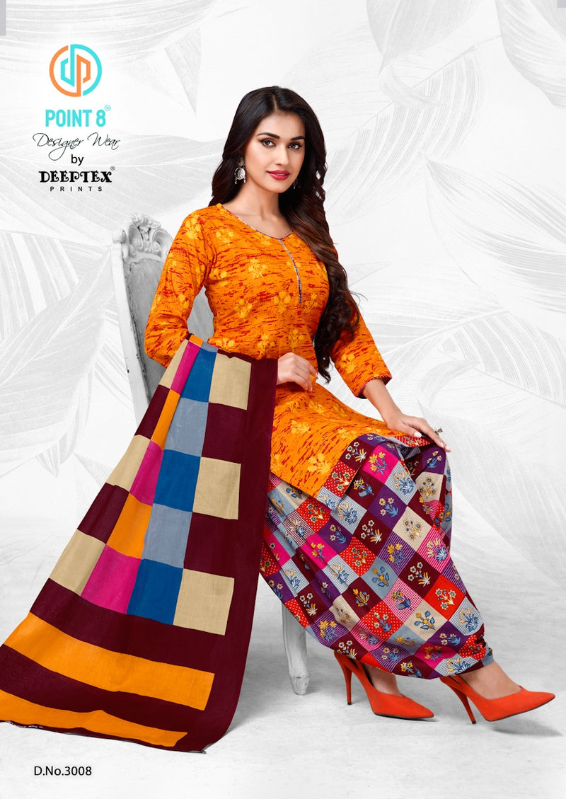 Deeptex Prints Nayanthara Vol 3 Cotton Printed Patiyala Style Ready Made  Salwar Kameez