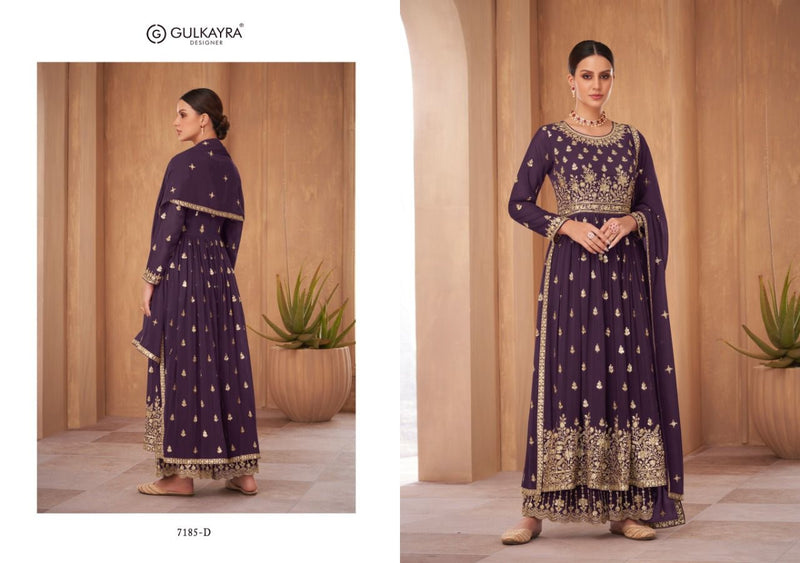 Gulkayra Designer Nayra Vol 2 Georgette With Embroidery Work Stylish Designer Wedding Look Long Gown