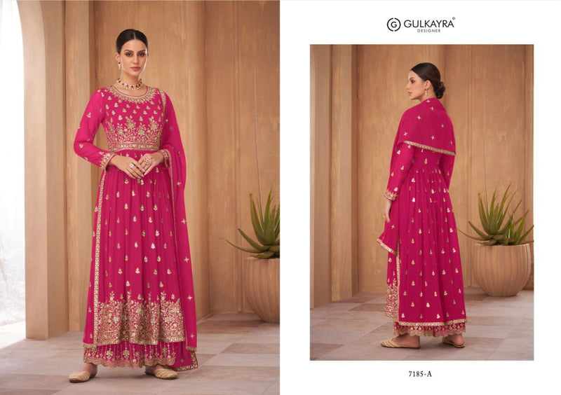 Gulkayra Designer Nayra Vol 2 Georgette With Embroidery Work Stylish Designer Wedding Look Long Gown