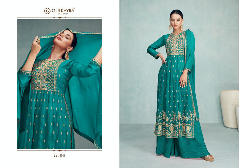 Gulkayra Designer Nayra Vol 8 Georgette Heavy Embroidery Work Fancy Designer Partywear Salwar Kameez