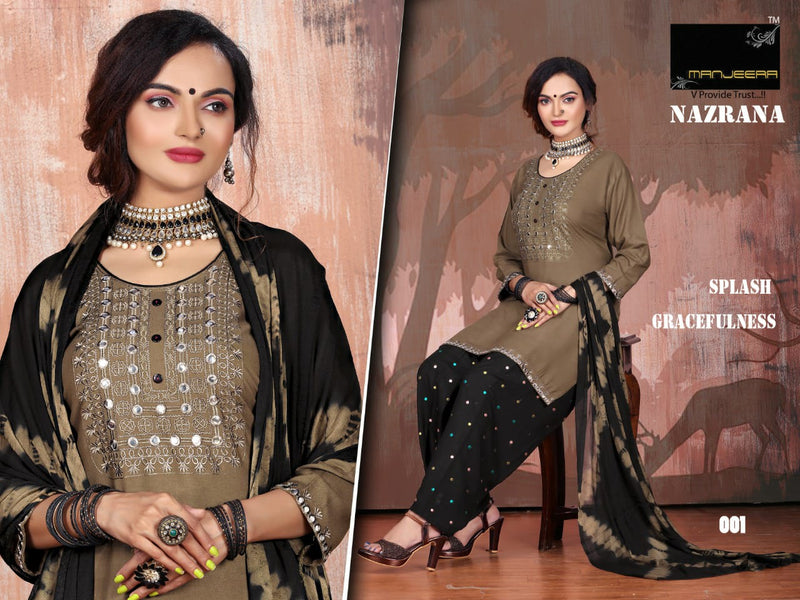 Manjeera Fashion Dno 01 To 08 Rayon Stylish Designer Party Wear Kurti